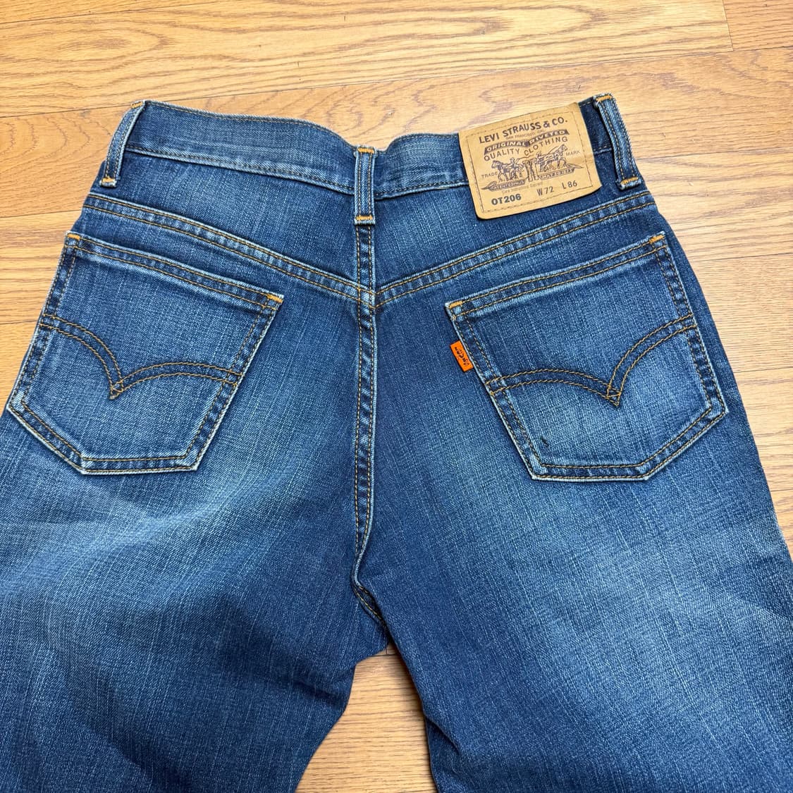 Levi's OT206 워시드 데님팬츠 상품이미지4