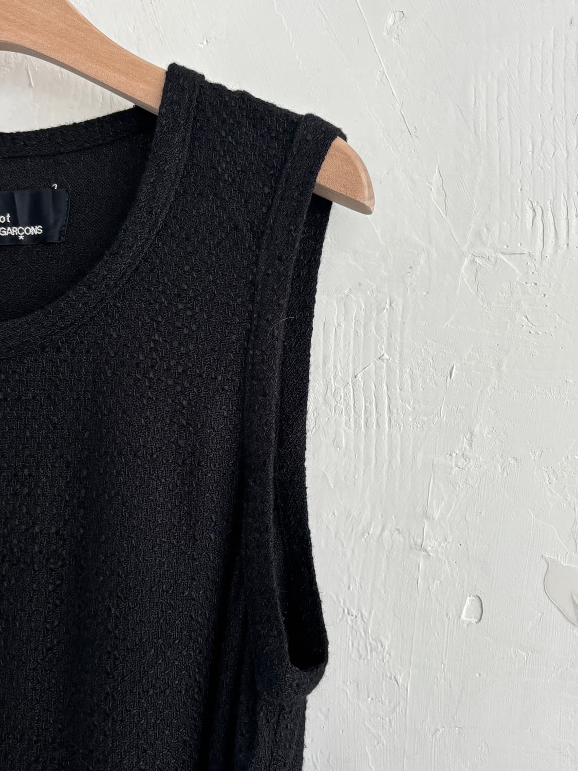 CDG 꼼데가르송 블랙 민소매 롱 원피스 상품이미지6