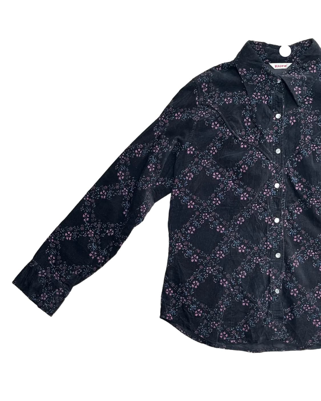 Corduroy black shirt 상품이미지2