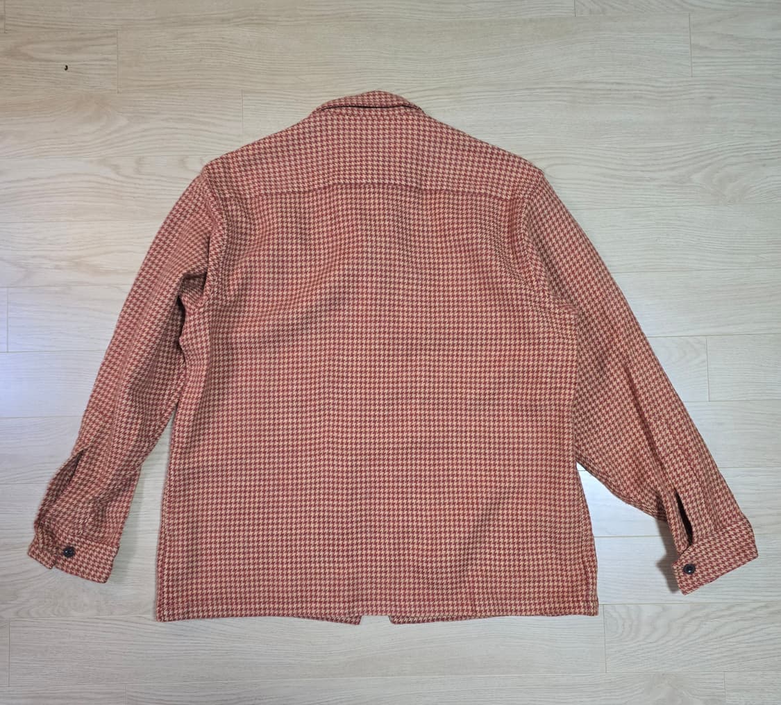 Black sign 블랙사인 울 패턴 셔츠 44 상품이미지6