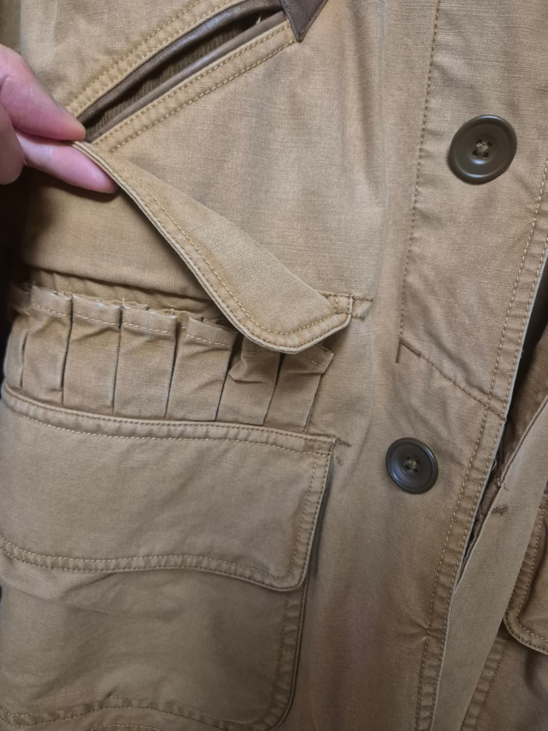 폴로 컨트리 캔버스자켓m 팝니다 상품이미지3