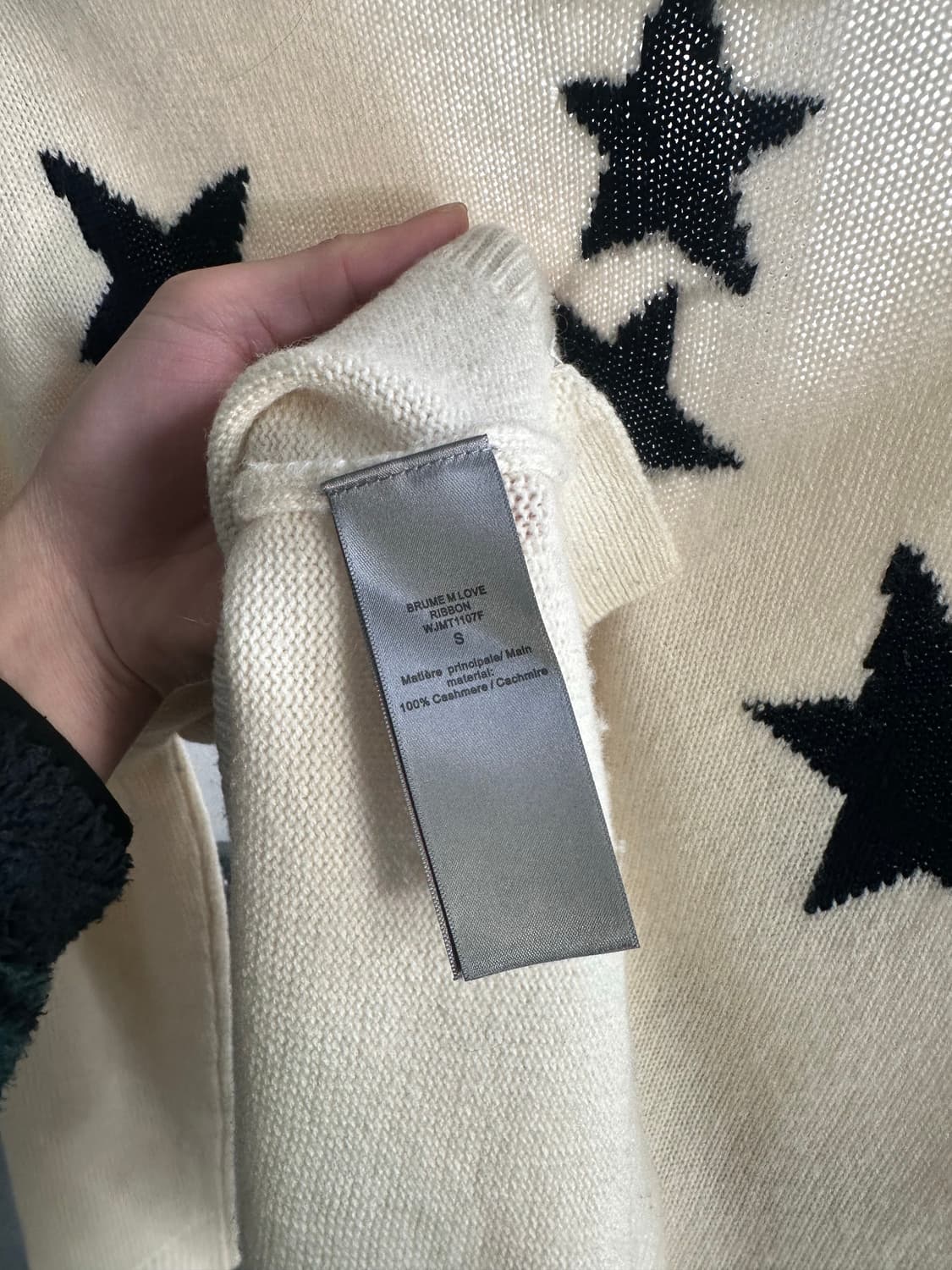 자딕앤볼테르 별 패턴 가디건 25SS 상품이미지9