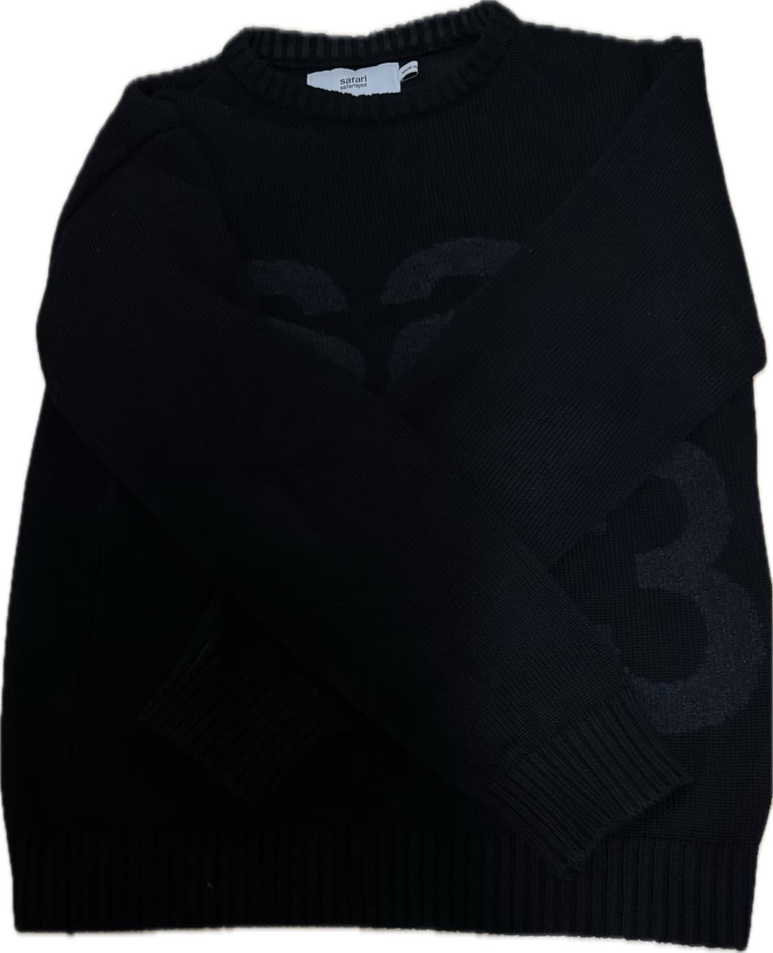 SAFARISPOT BASIC SAFARI KNIT BLACK 상품이미지4