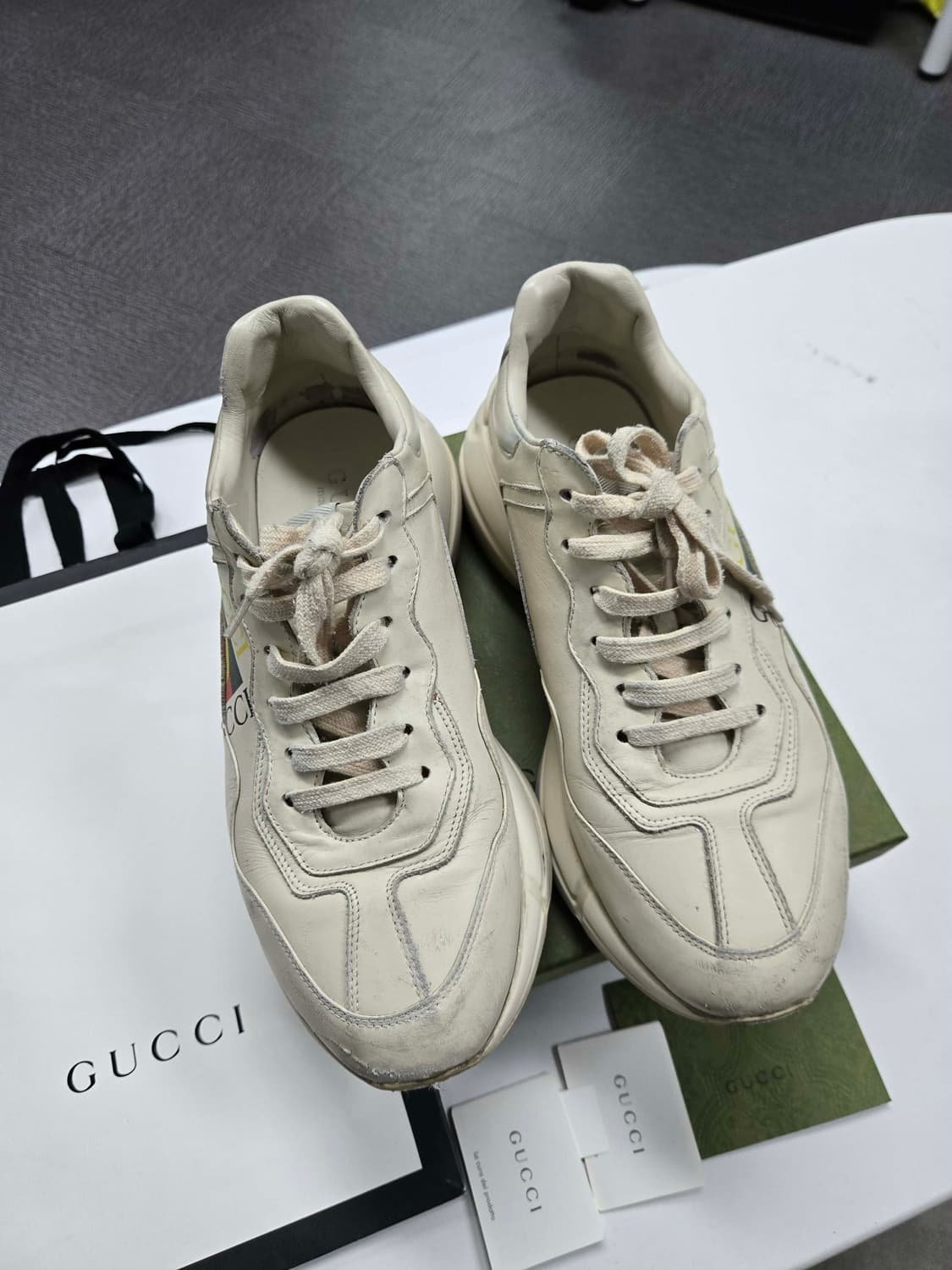 [40%할인] 구찌 라이톤 스니커즈 270사이즈 상품이미지2
