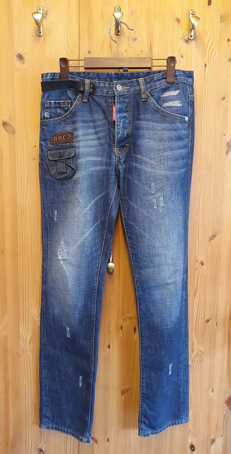 허리32/디스퀘어드2 데님팬츠 상품이미지2