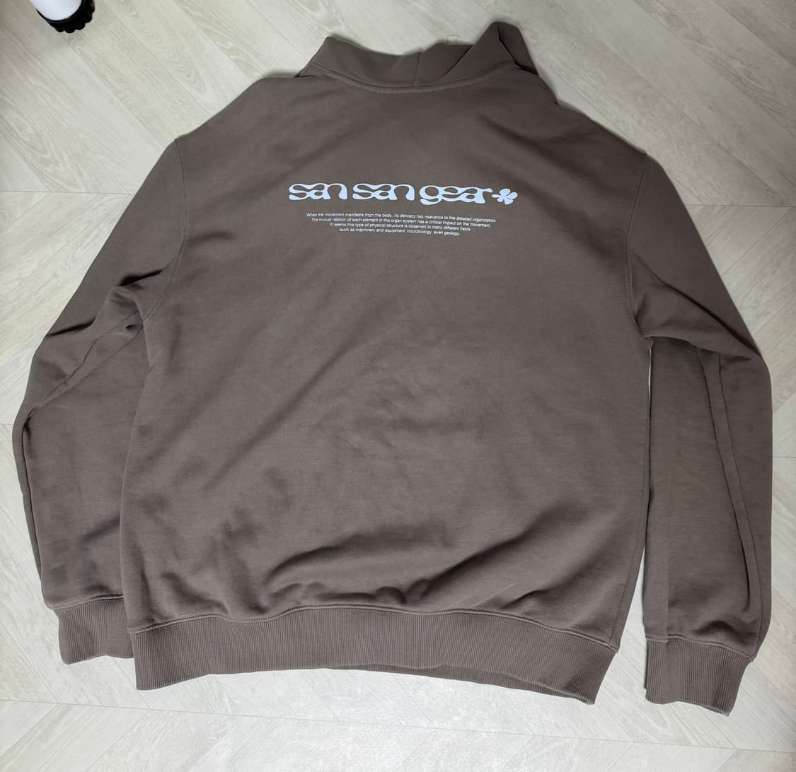 산산기어 브라운 후드티 [4] 상품이미지2