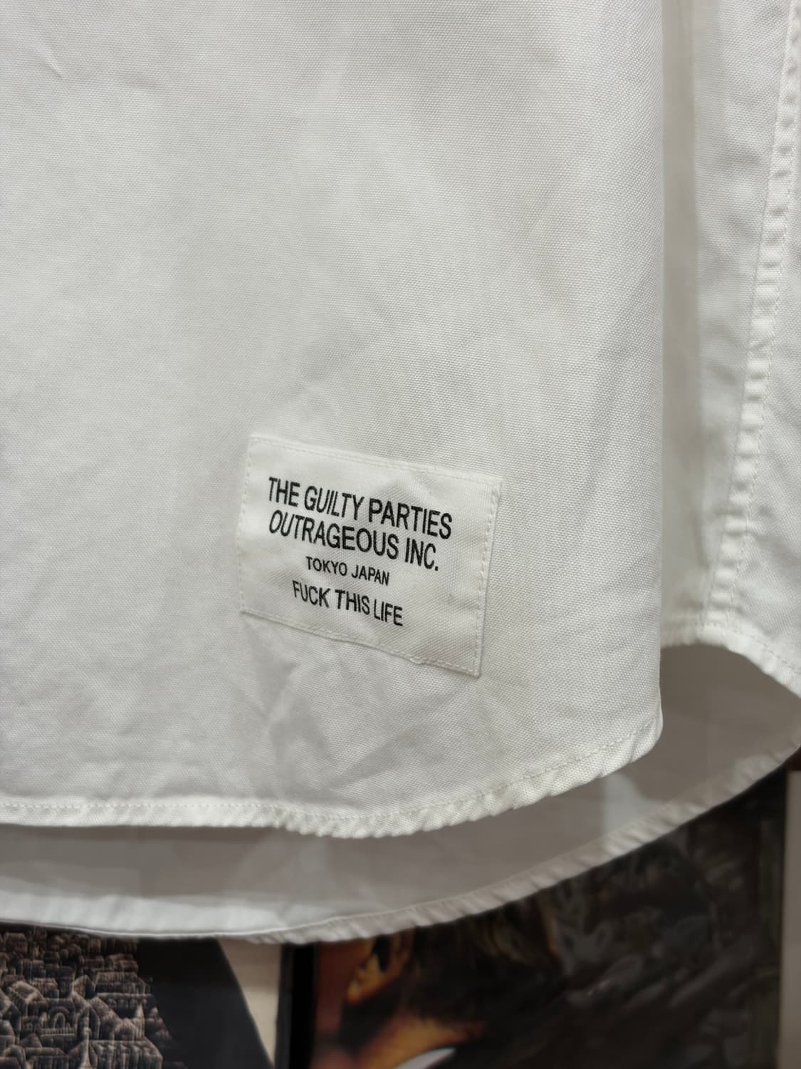 J89 와코마리아 바니걸 옥스퍼드 셔츠 상품이미지2