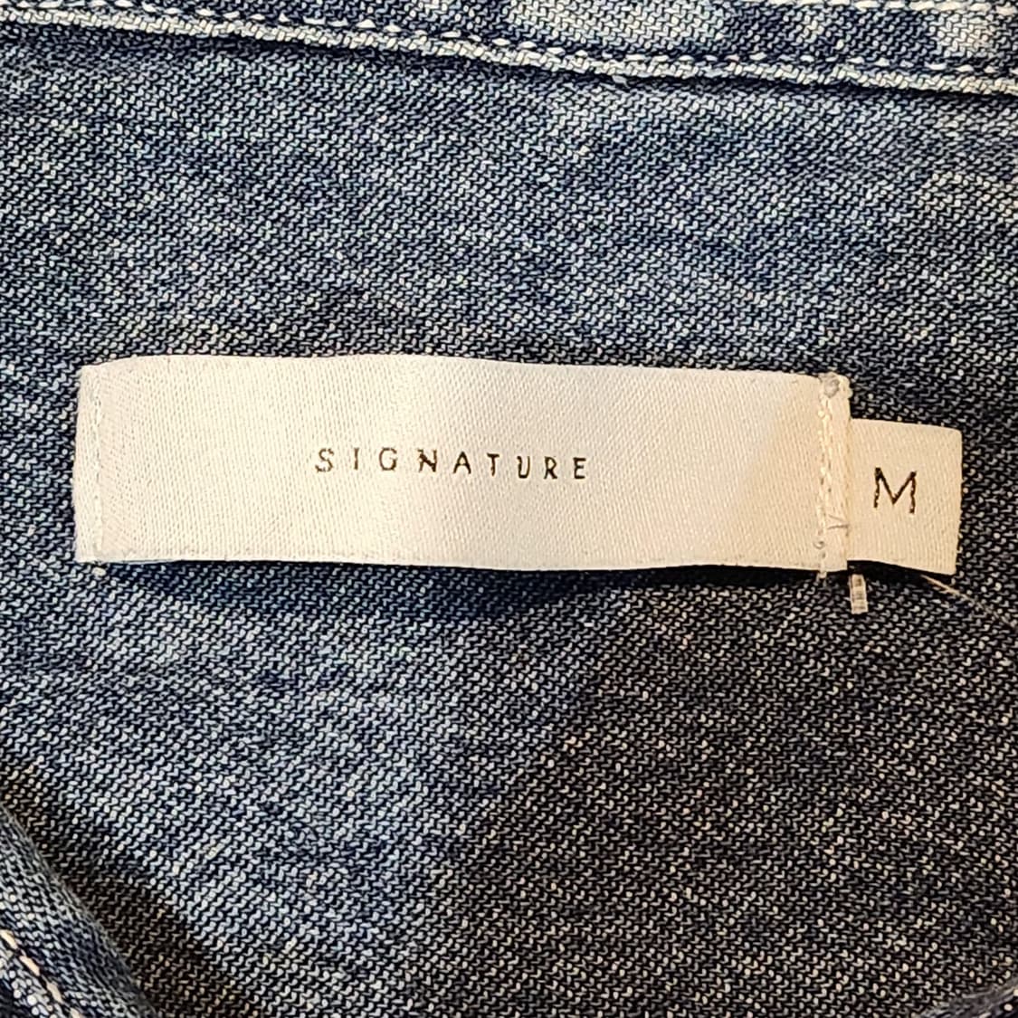 시그니쳐 데님셔츠 (M) 상품이미지2