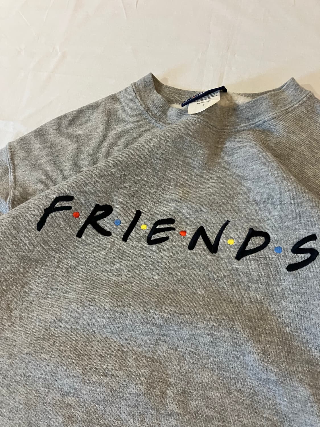 90s OG FRIENDS 프렌즈 드라마 맨투맨 그레이 상품이미지2