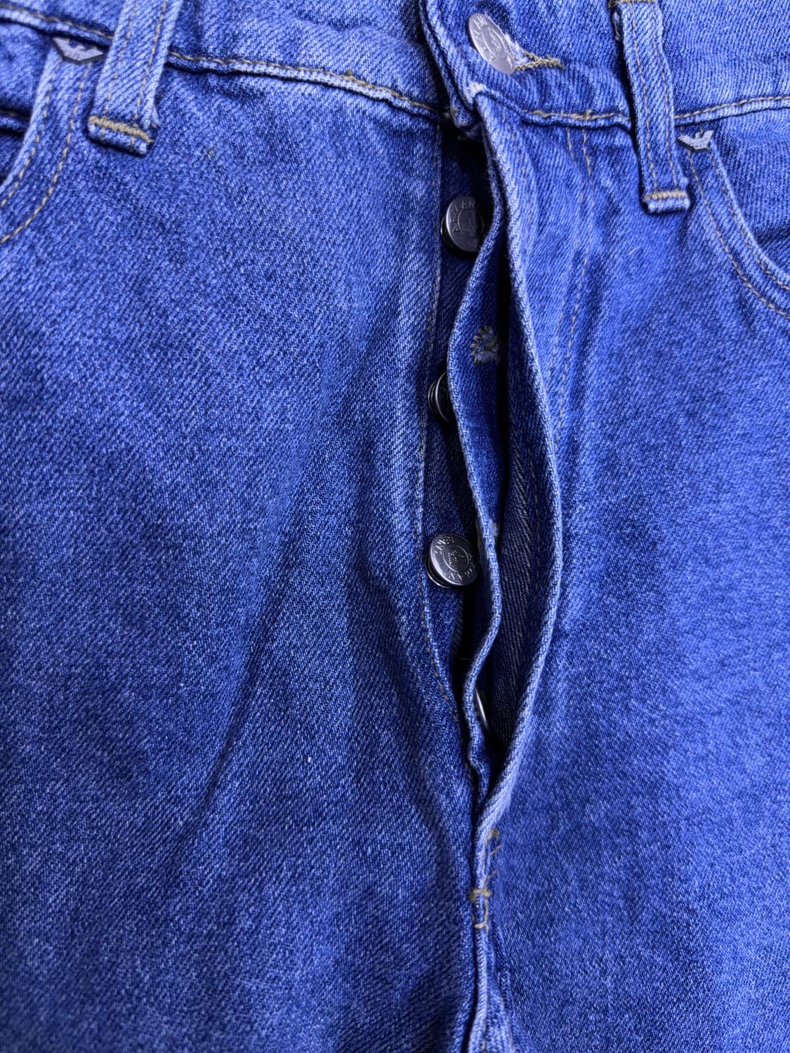 조르지오 아르마니 진 버튼플라이 클래식핏 데님팬츠 32 상품이미지5