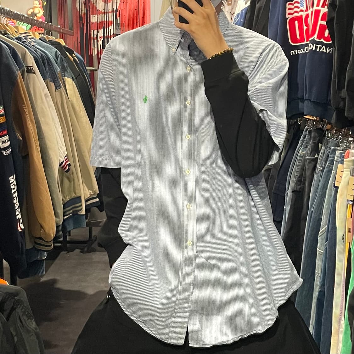 [IM] polo 폴로 체크 반팔셔츠 상품이미지2