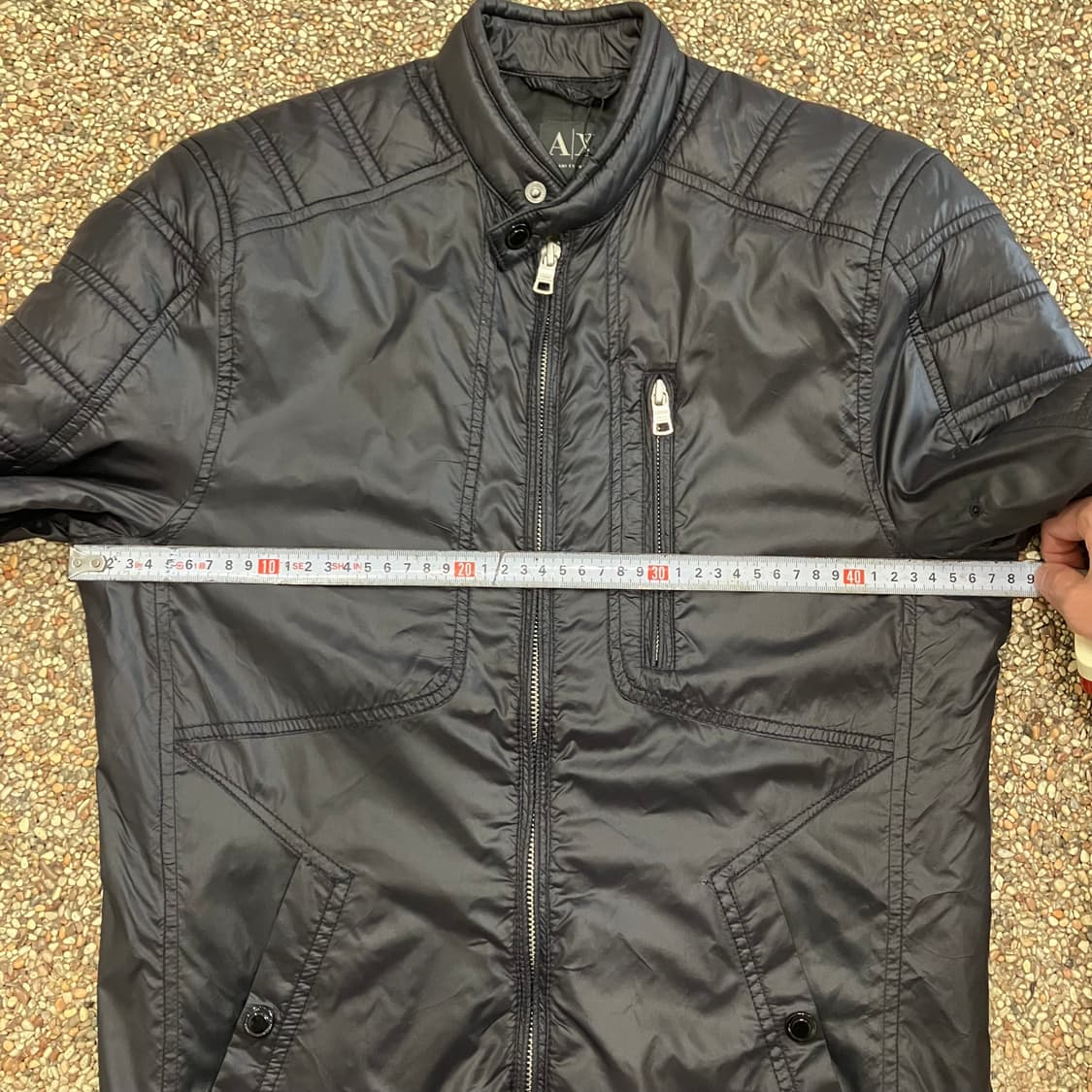98 아르마니 나일론 바이커 자켓 알마니 상품이미지6