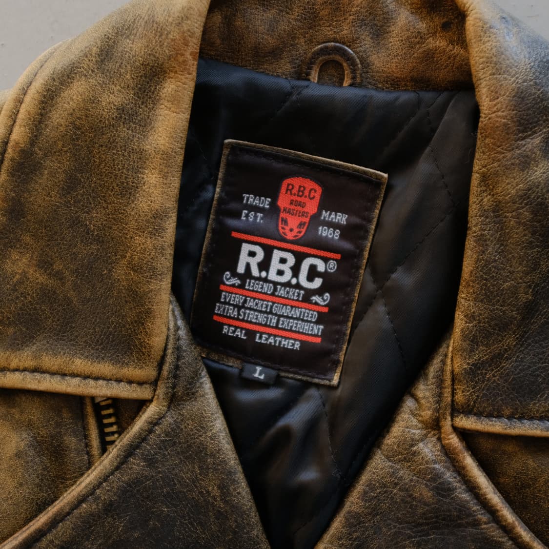 1980's R.B.C Road Masters Leather Jacket 상품이미지8