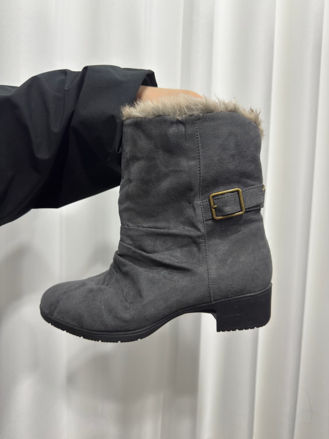 beauth wrinkle fur boots 상품이미지6