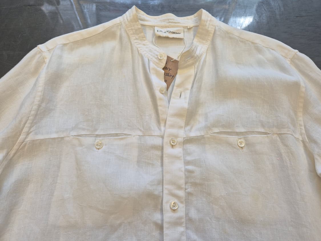 00s DKNY pure 린넨 셔츠 상품이미지2