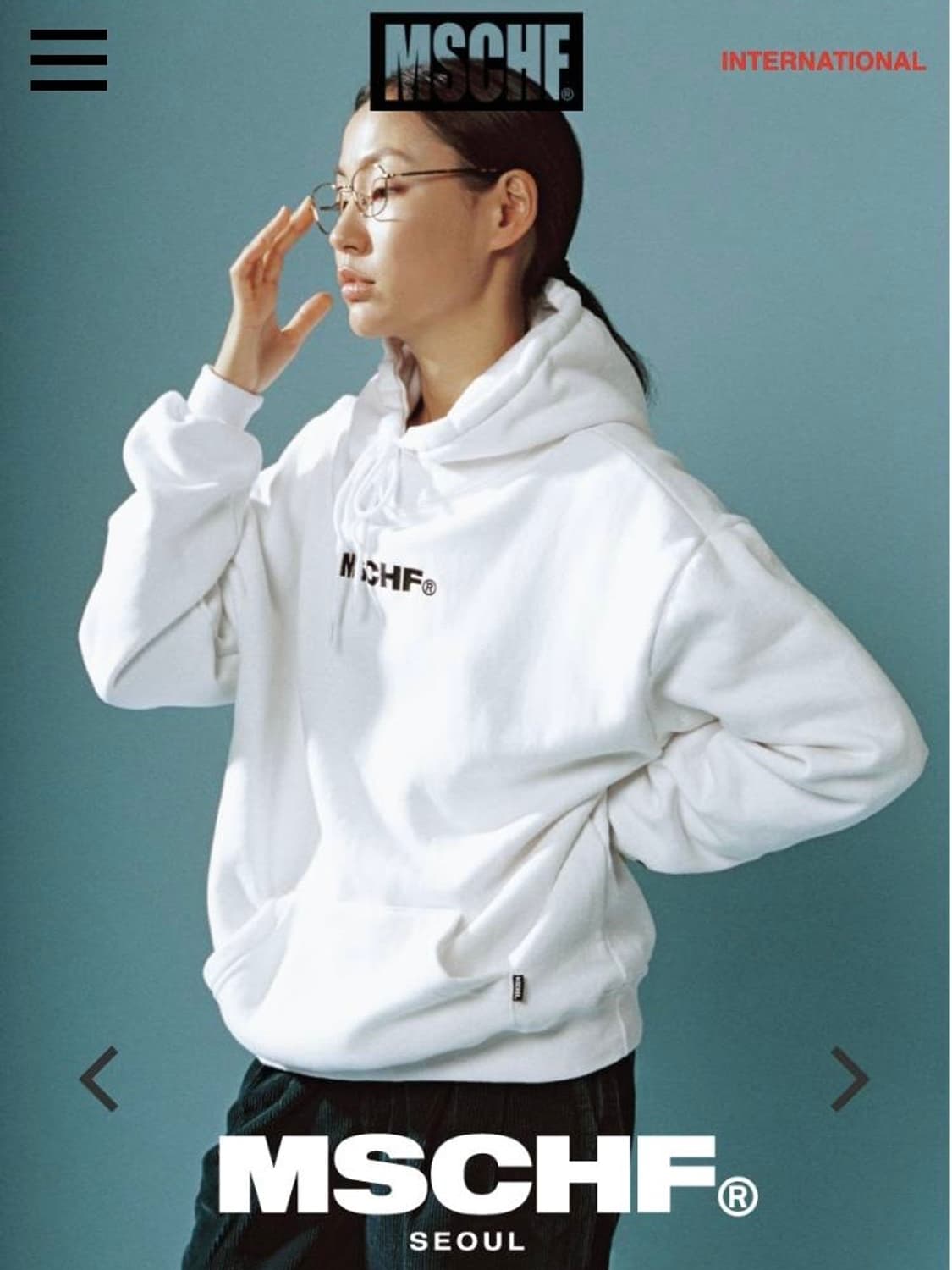 미스치프 기모 후드 상품이미지1