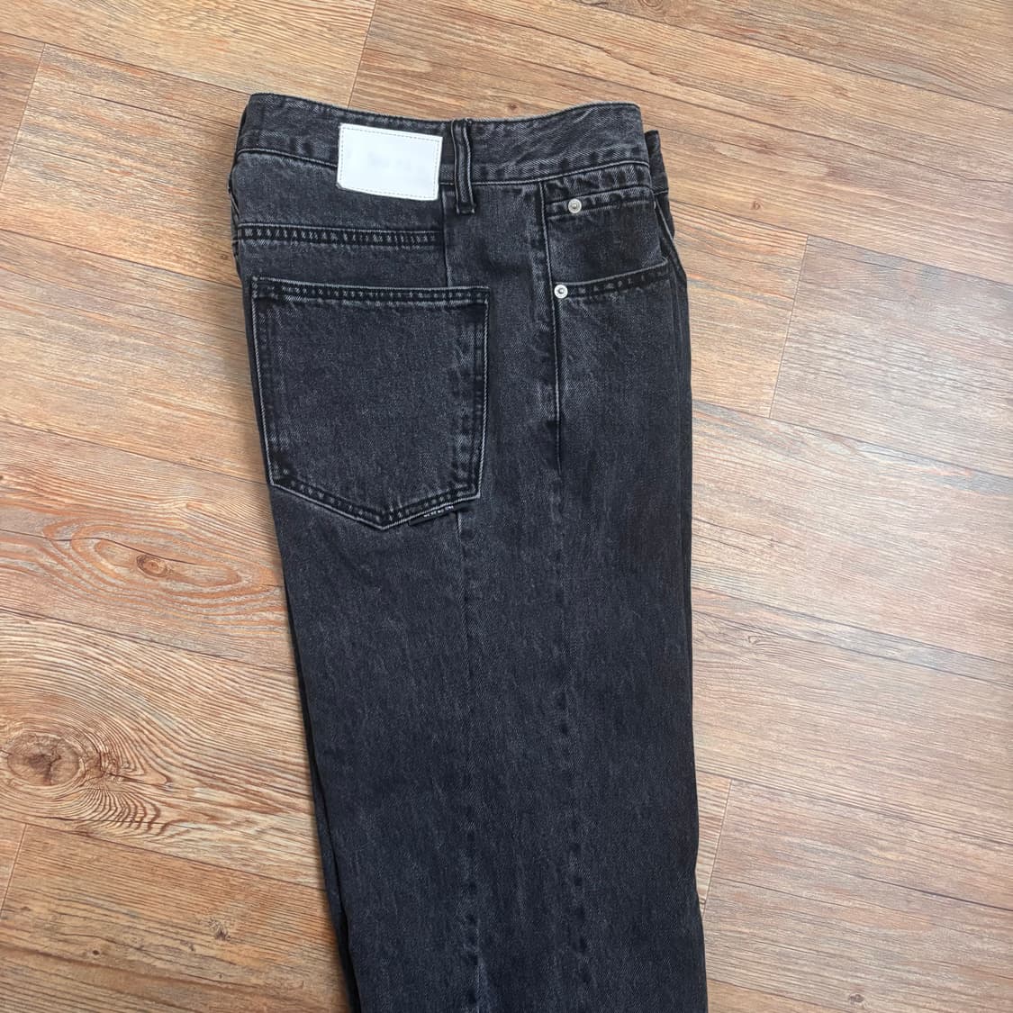 LAP 랩101 흑청 워싱 데님 28 청바지 TOM 스트레이트 상품이미지3