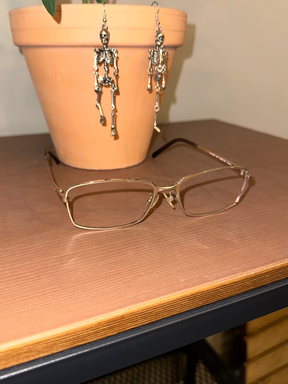 90-00s Giorgio Armani old square glasses 상품이미지3