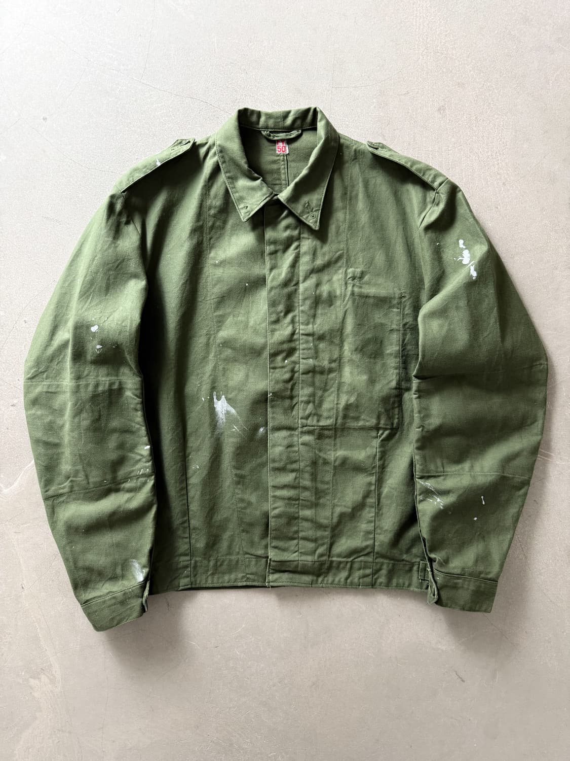 60s-70s Sweden Army Mechanic Jacket 상품이미지2