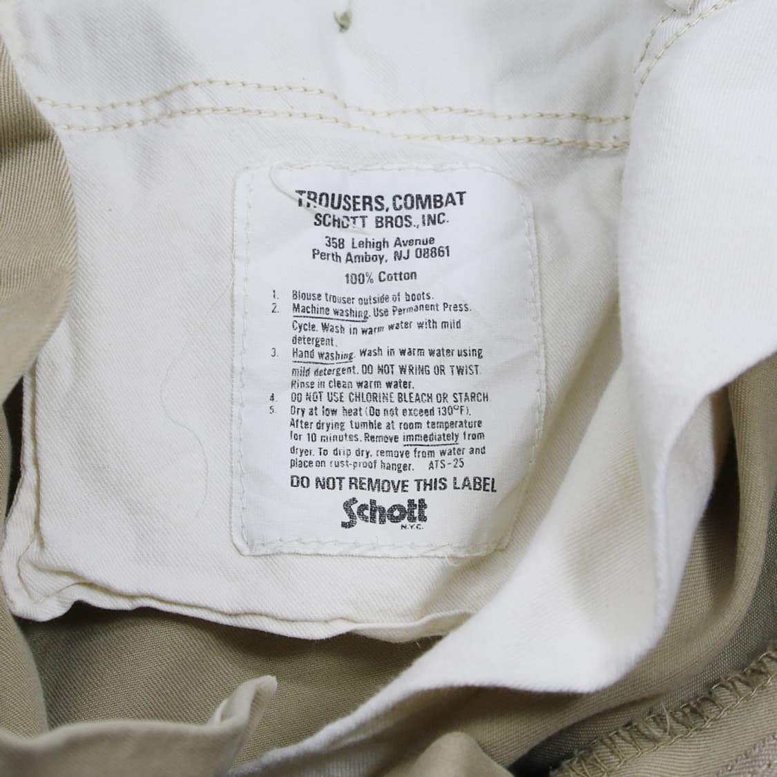 (착용컷) Schott 치노 트라우져 (남성용 30) 상품이미지7