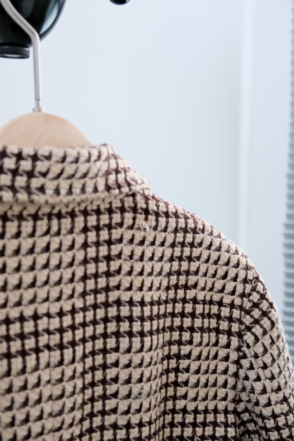 스퀘어 패턴 울 자켓 95  상품이미지4