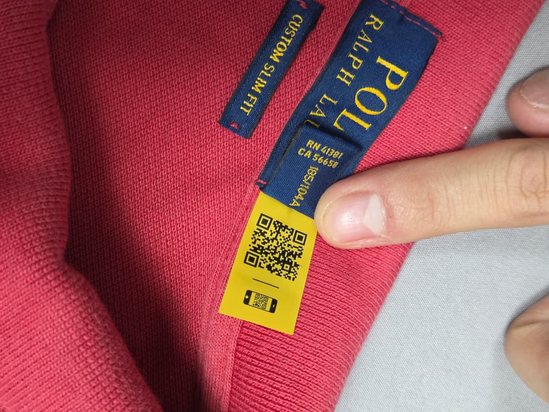 [폴로 랄프로렌] 커스텀 슬림 핏 포니 반팔 카라티 | S00087 상품이미지5