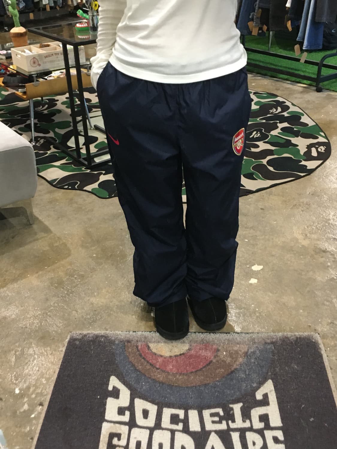 나이키 아스날 트랙팬츠 네이비 상품이미지3