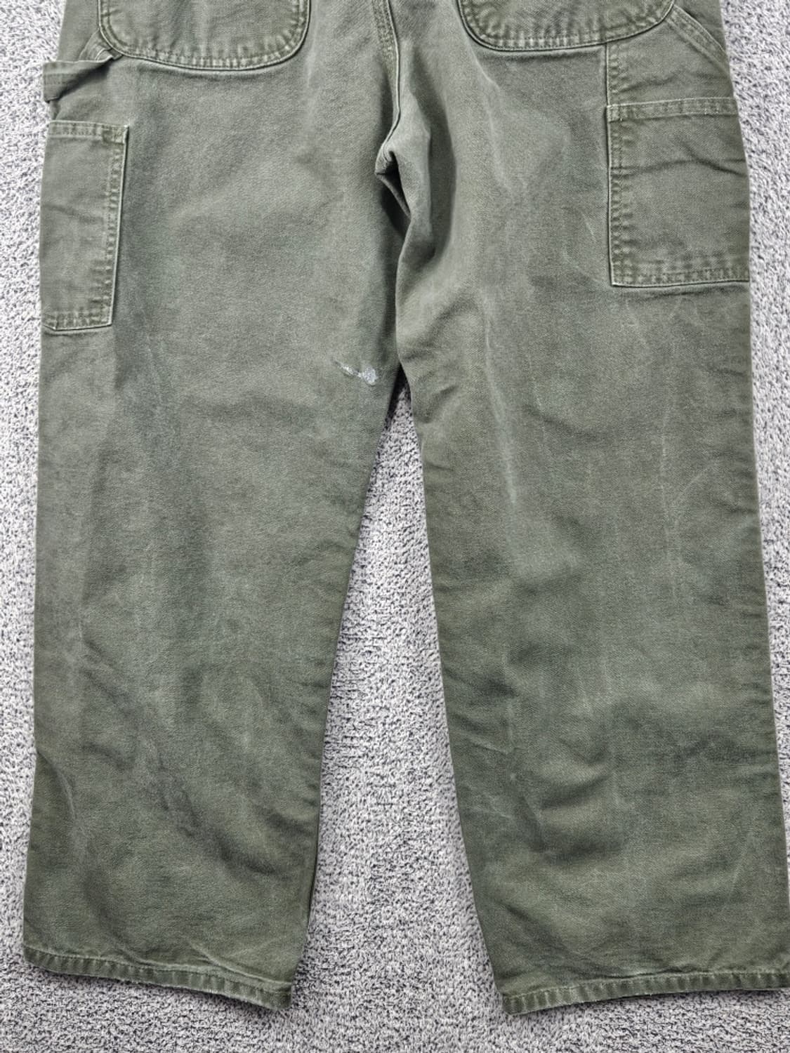 칼하트 덕캔버스 싱글니 카펜터 워크팬츠 ( 33X30 ) / 11734 상품이미지10