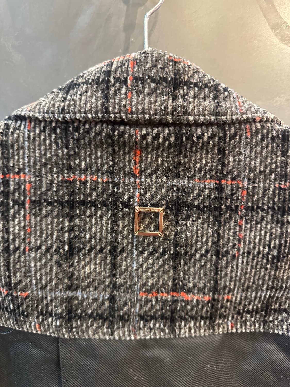 우영미 믹스 코튼 백슬릿 자켓 상품이미지3