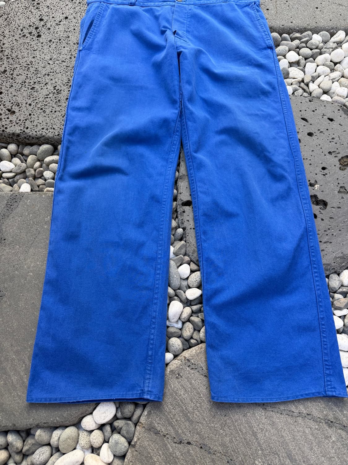 1980s VINTAGE WASHED FRENCH 빈티지 프렌치워크팬츠 상품이미지4
