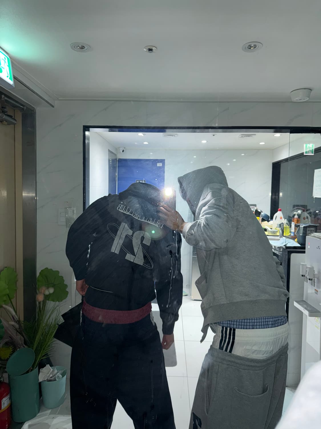 프로젝트GR 3레이어드 스웻팬츠 프로젝트 지알 새깅팬츠 상품이미지3