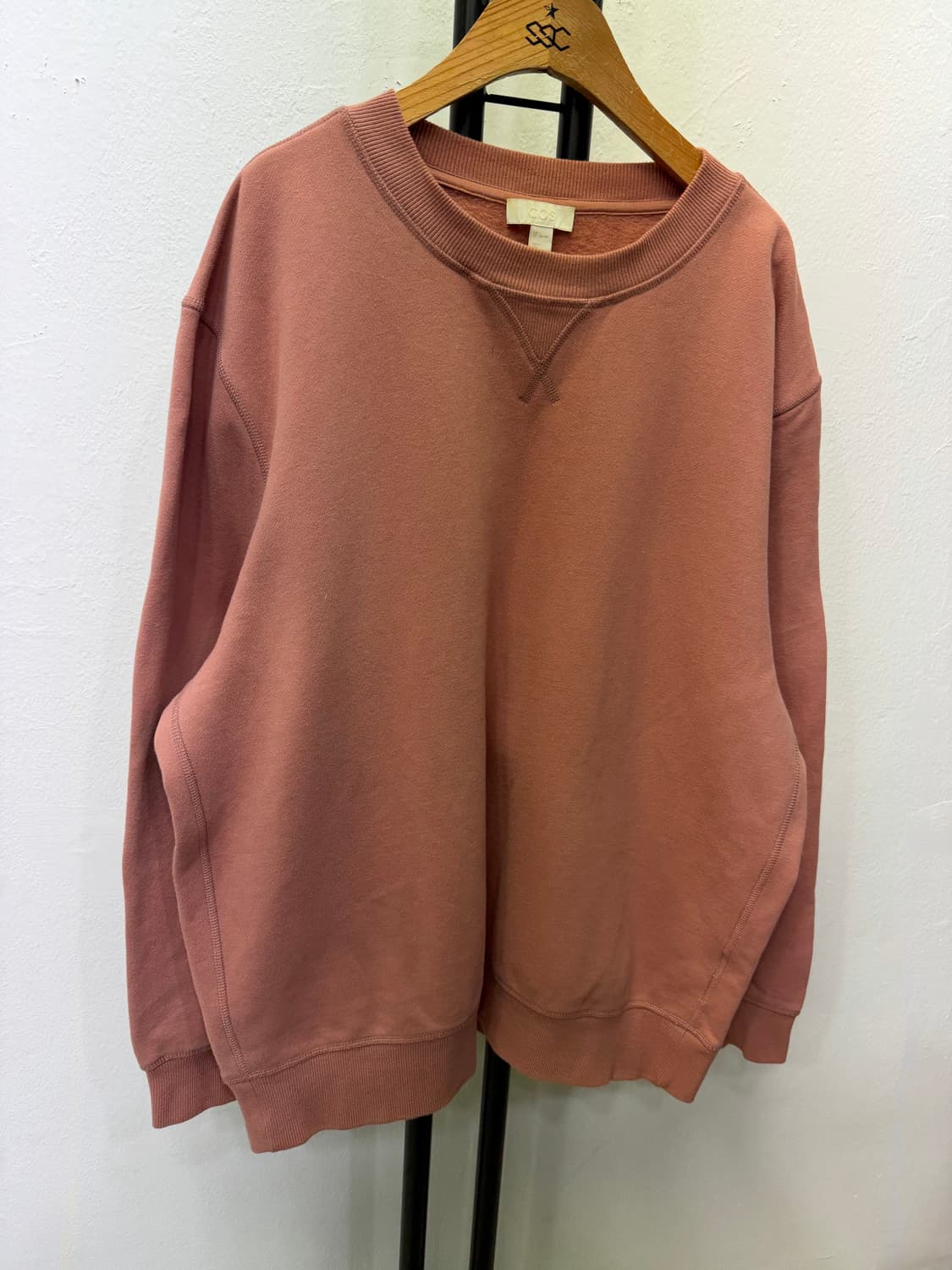 정품) COS 코스 루즈핏 남성 맨투맨 L 상품이미지2