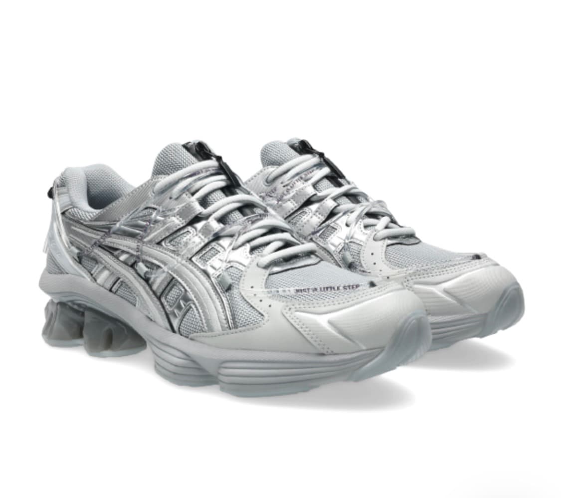 아식스 x 요아소비 젤 키네틱 Y 피드몬트 그레이 퓨어 실버  상품이미지1