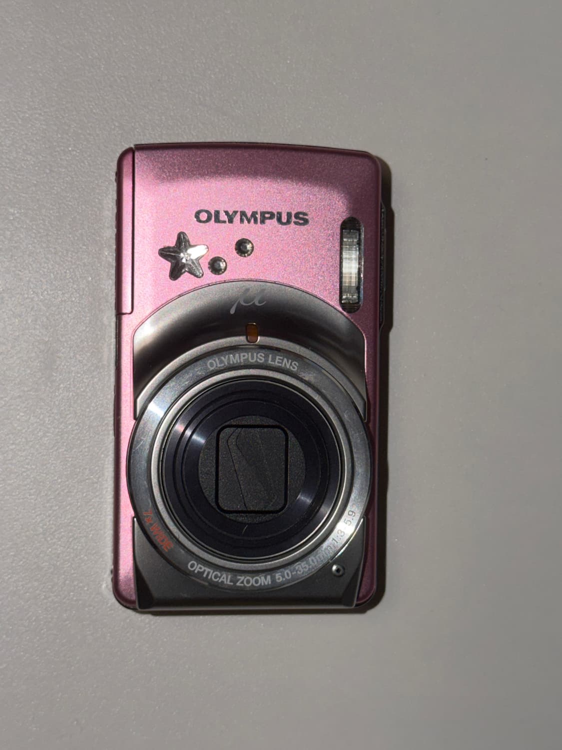 작례 O 올림푸스 뮤 7010 핑크색 디카 상품이미지2