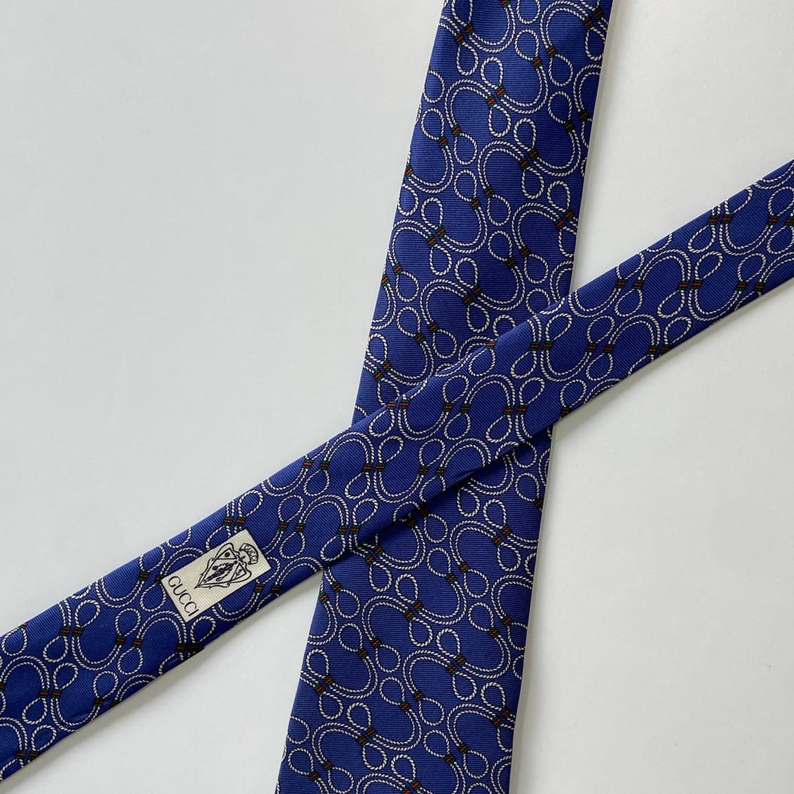 구찌(GUCCI) 심플로고 명품 정품 넥타이 8.3cm 상품이미지4