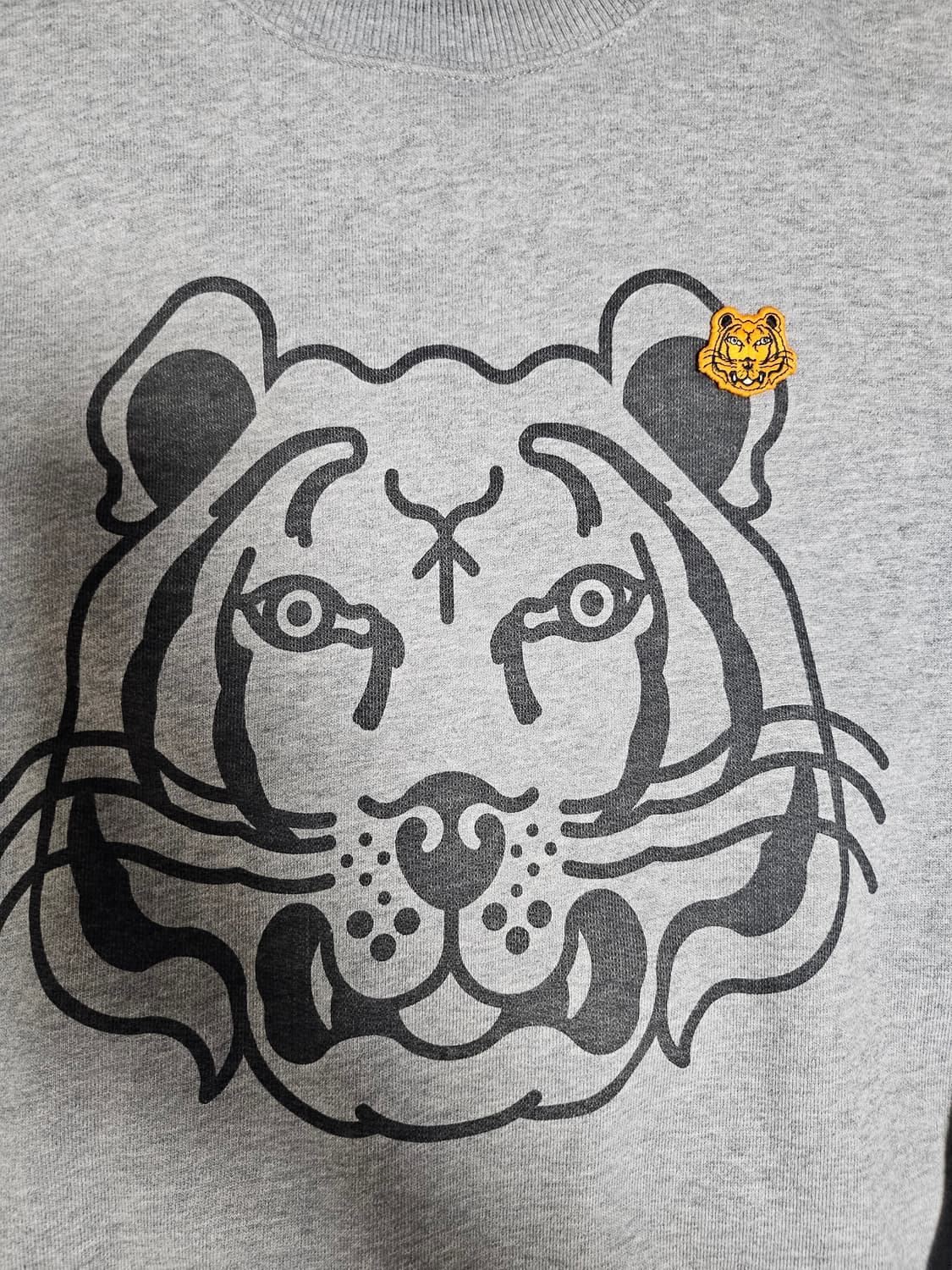 22SS 겐조 타이거맨투맨 그레이 M (백화점택) 상품이미지3
