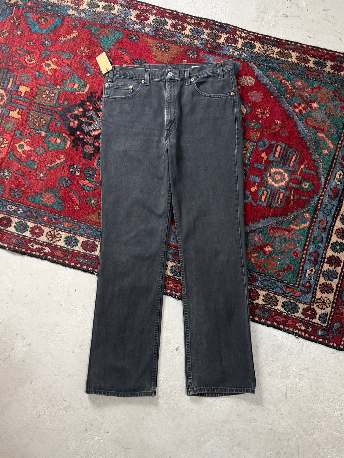 90's USA Made 빈티지 리바이스 517 블랙 부츠컷 상품이미지1