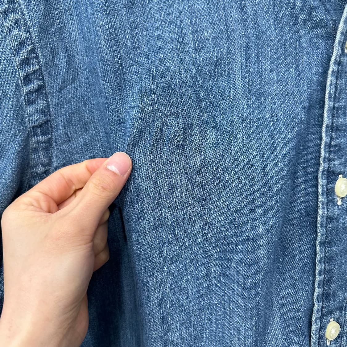 폴로 랄포르렌 데님 셔츠 상품이미지7