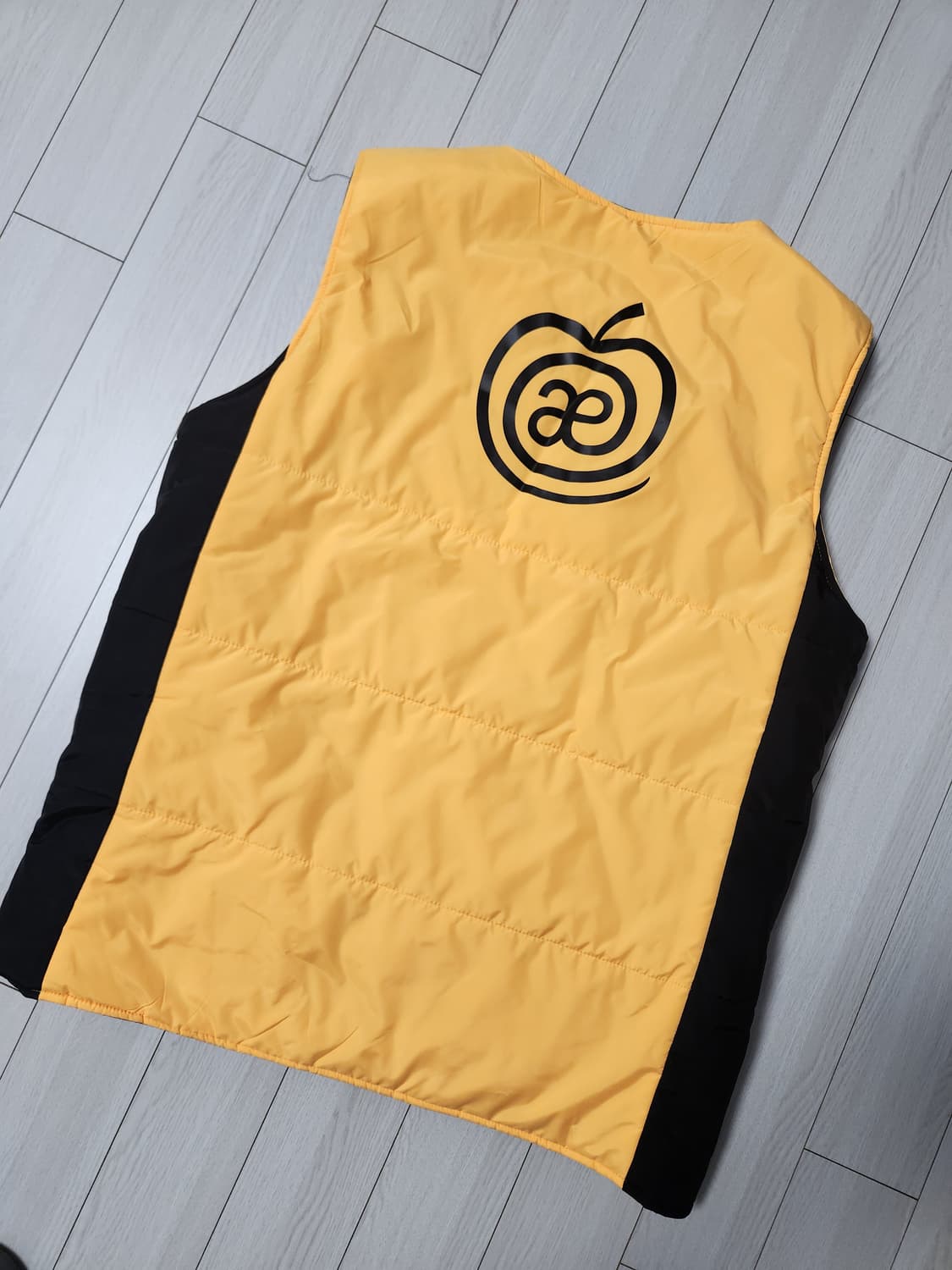 새상품급)애플라인드 리버시블 패딩 베스트 양면조끼 사이즈100(L)

여 상품이미지4