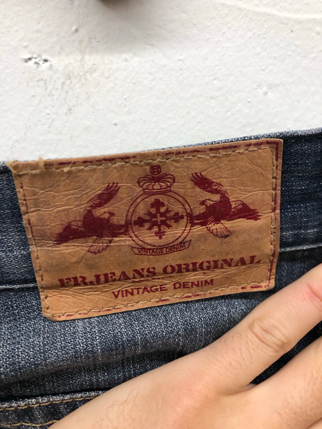fr jeans 와이드 부츠컷 데님 팬츠 상품이미지4