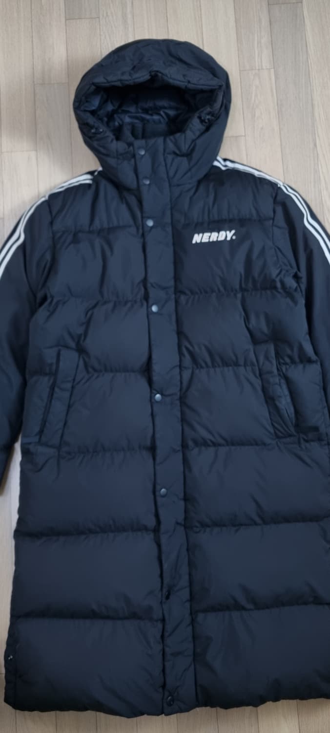 널디 NY 트랙 덕다운 롱패딩 M _ 남성 상품이미지3