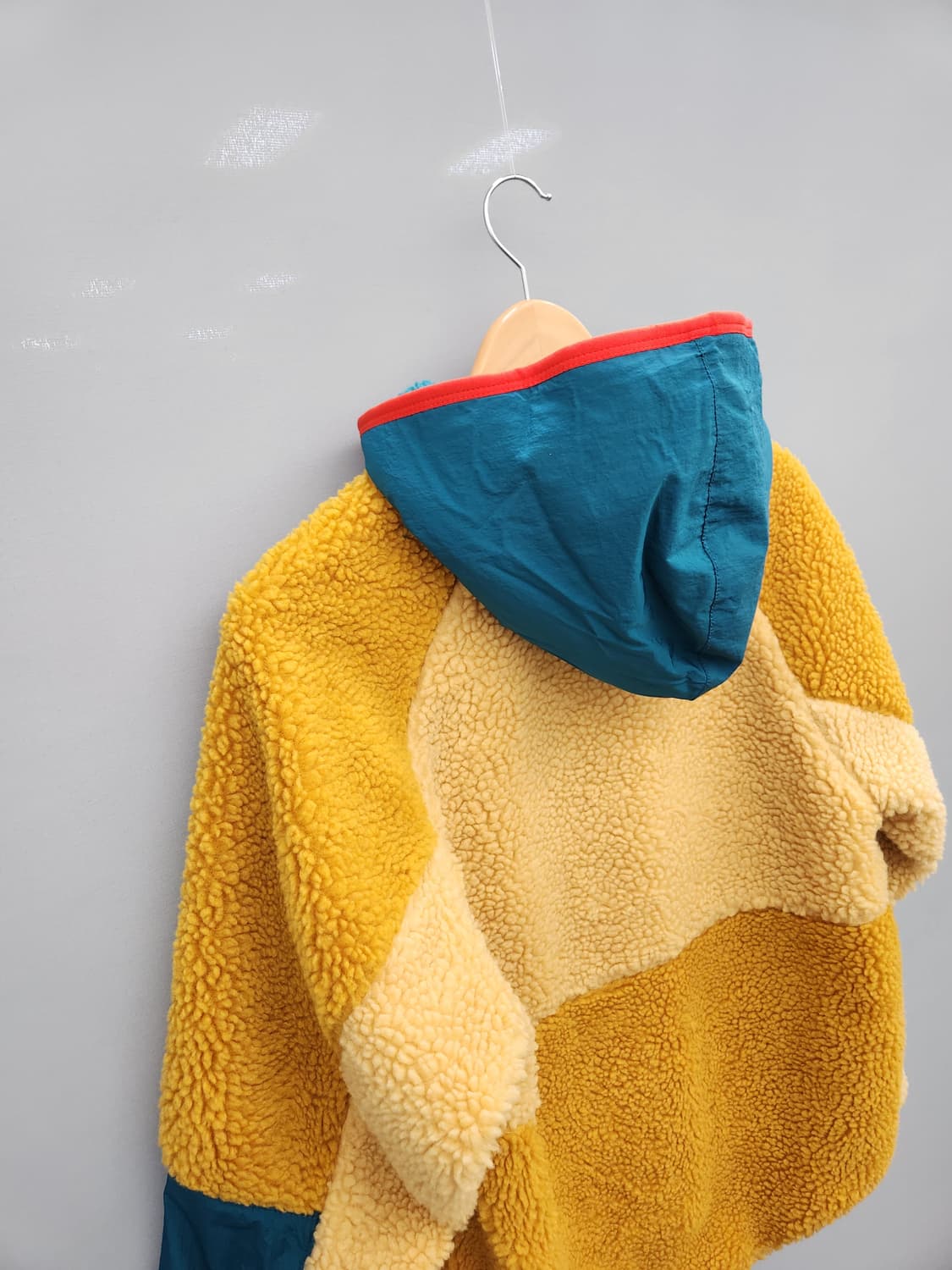 나이키 스우시 헤리티지 셰르파 후리스 풀오버 아노락 반집업 상품이미지8