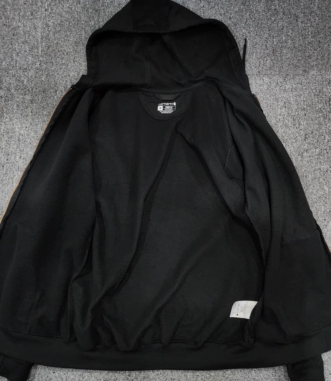 칼하트 루즈핏 미드웨이트 후드집업 M 상품이미지3