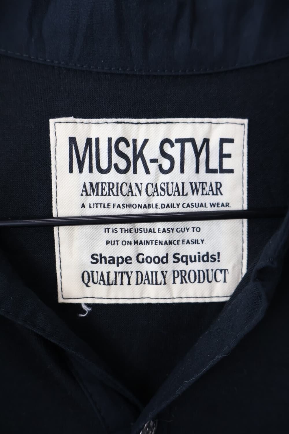 Jpn Y2k Musk-Style Graphic Collar Tee 상품이미지6