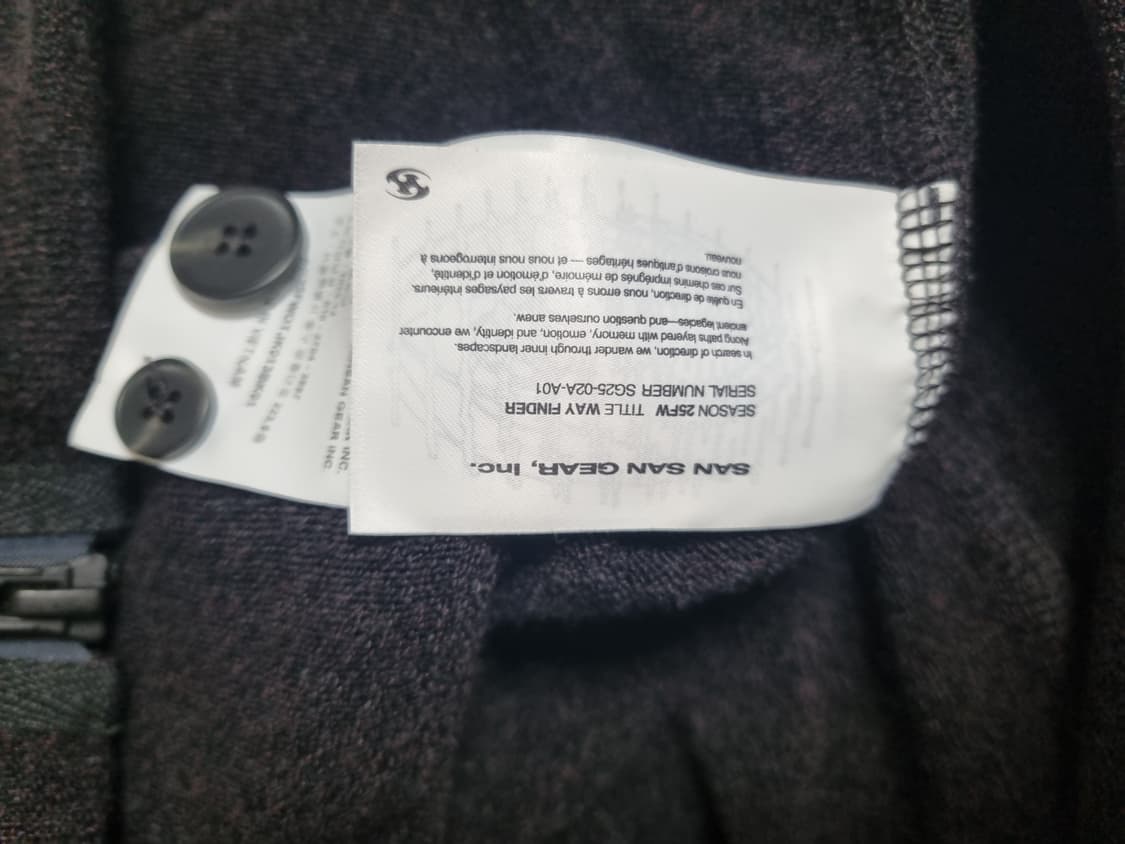 산산기어 카파스 니트 집업 4 상품이미지5