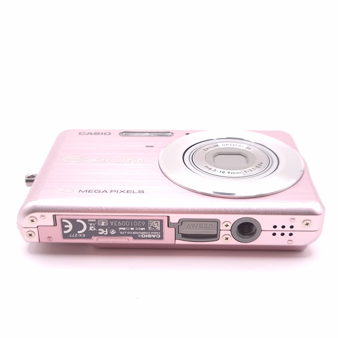 💗 카시오 엑슬림 EX-Z77 연핑크 | 말랑 화사 빈티지 감성 상품이미지5