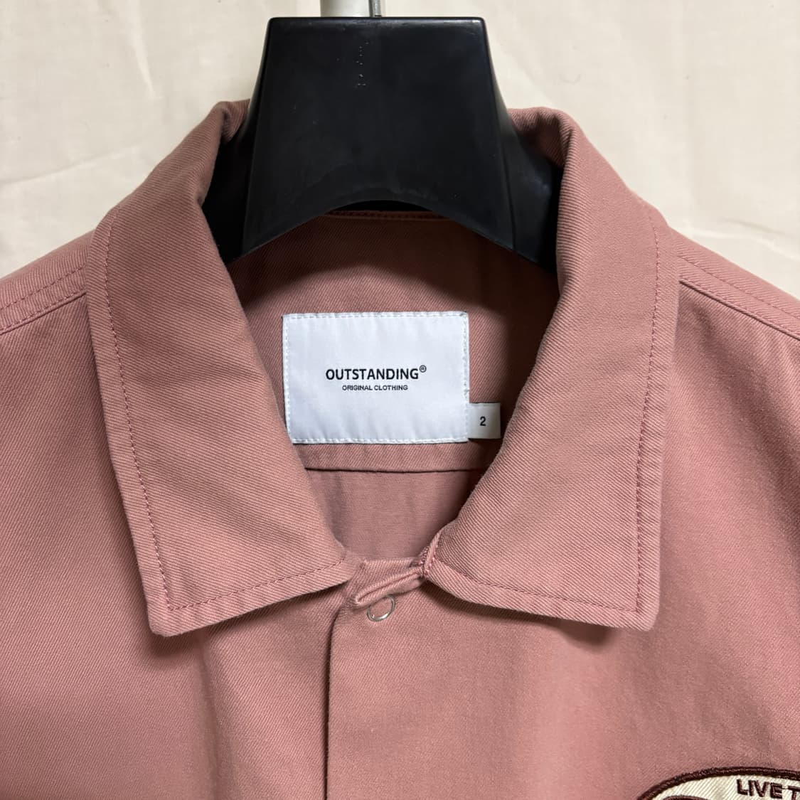 아웃스탠딩 메카닉 워크셔츠 / 코랄, M(2) 상품이미지4