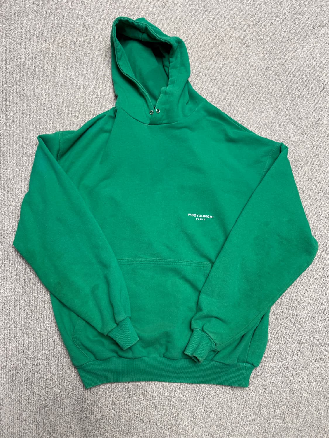 우영미 백로고 후드티(정품) 상품이미지1