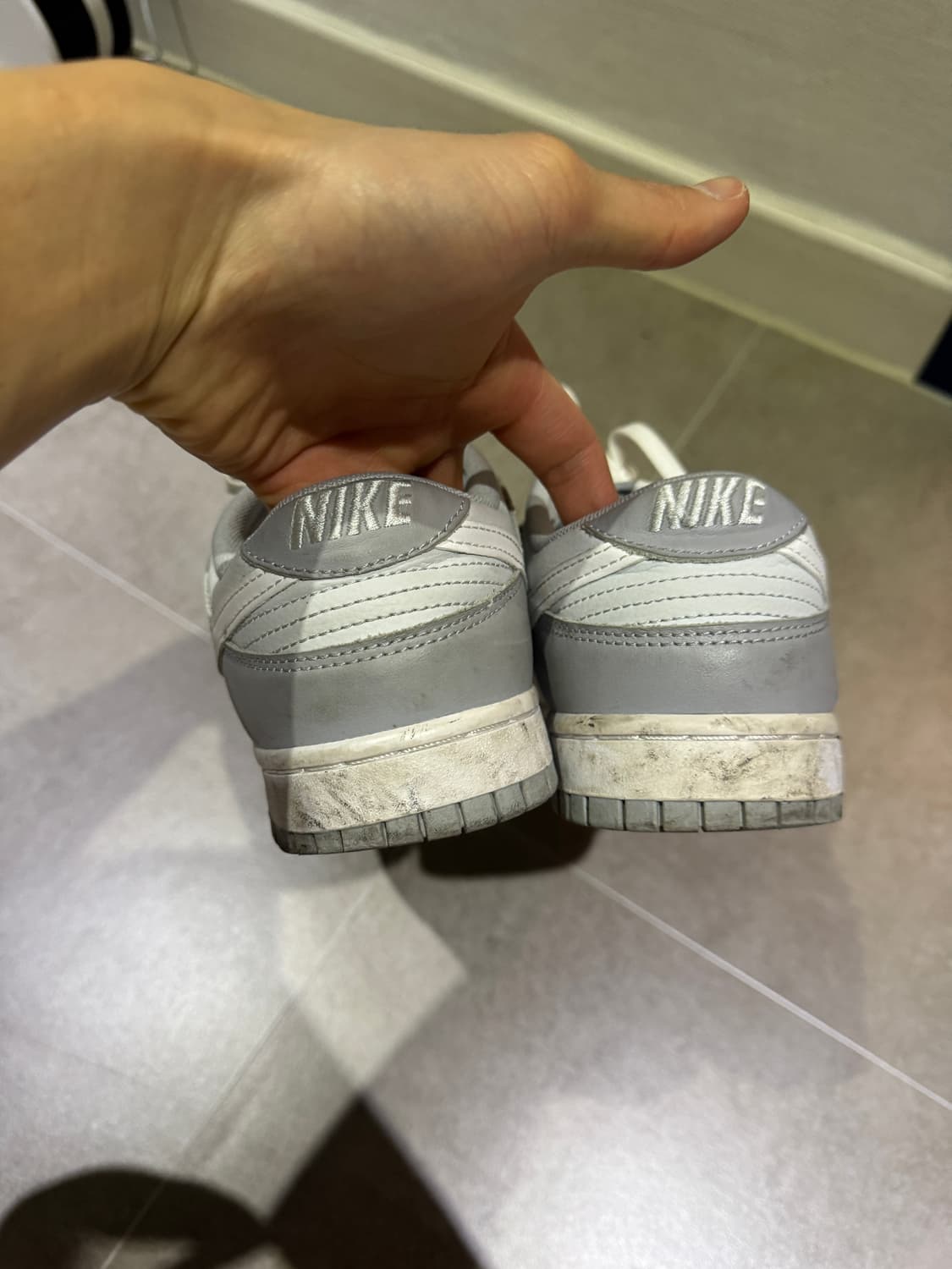 나이키 덩크 로우 울프그레이 상품이미지2