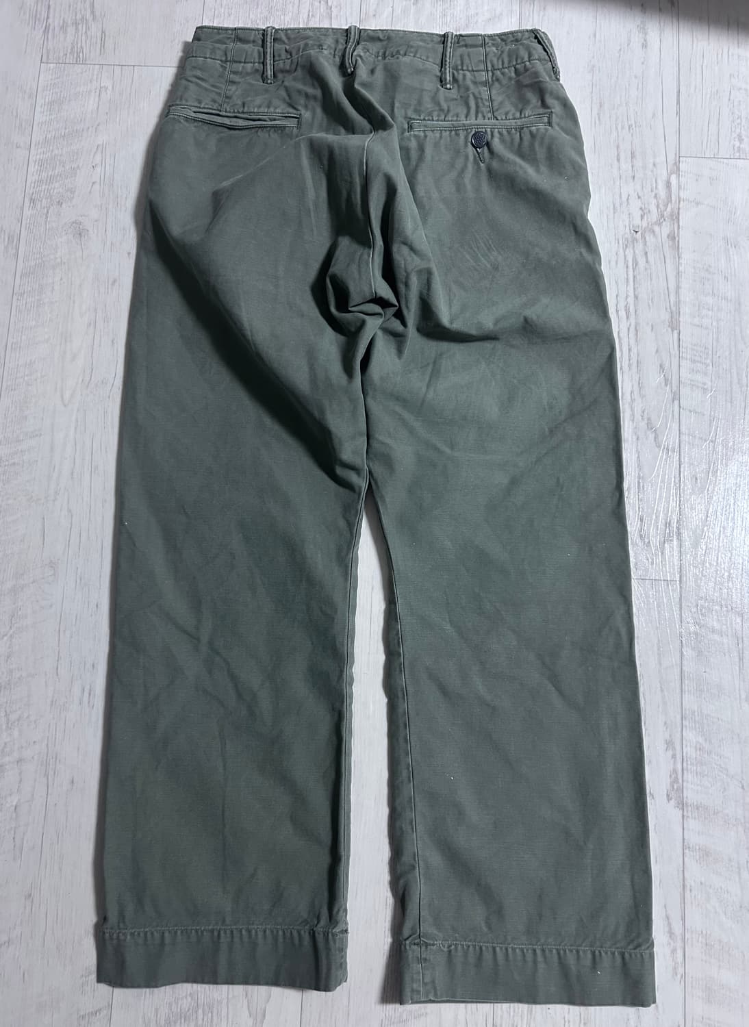 RRL 스트레이트 핏 필드 팬츠 30x30 올리브 상품이미지2